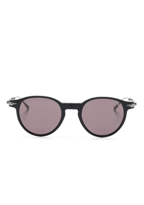 Montblanc round-frame sunglasses - Black