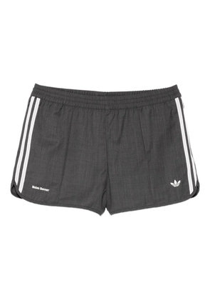 adidas x Wales Bonner Three-Stripe logo shorts - Grey