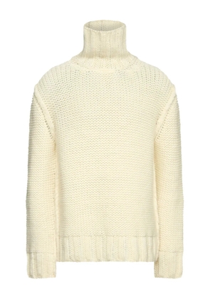 MM6 Maison Margiela chunky-knit turtleneck sweater - Neutrals