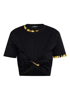 Versace Safety-Pin twisted top - Black
