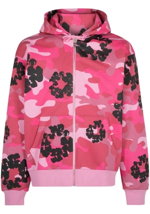 Denim Tears 'Pink Camo' hoodie