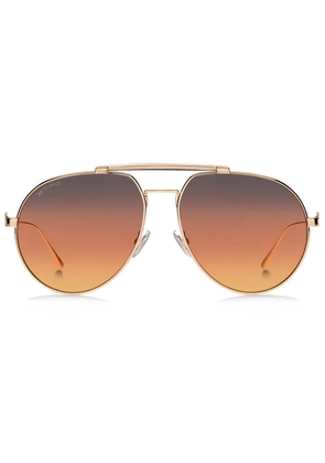 ETRO Metal Pegaso pilot-frame sunglasses - Pink