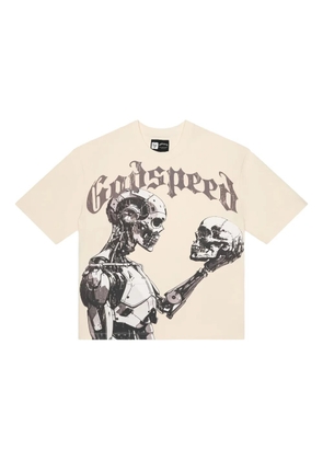 GODSPEED Mankind Vs Ai III crew-neck T-shirt - Neutrals
