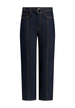 Cinq A Sept contrast-seams jeans - Blue