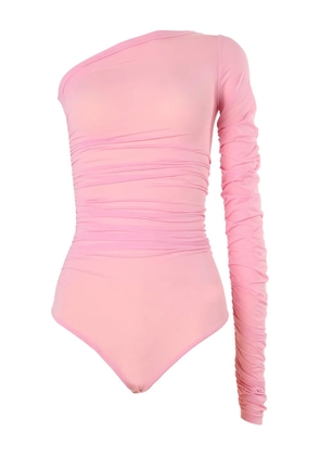 Wolford asymmetric-neck body - Pink