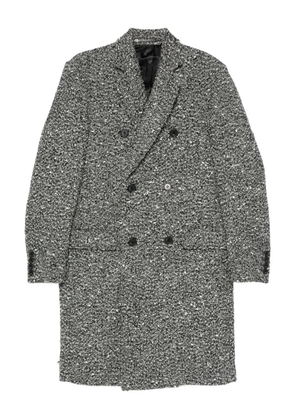 Karl Lagerfeld double-breasted coat - Black