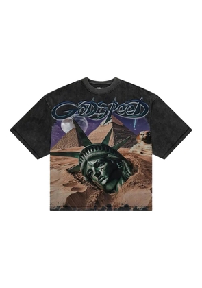 GODSPEED Mother Cairo graphic-print T-shirt - Grey