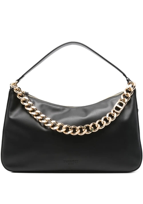TWINSET Liliane chain-embellished shoulder bag - Black