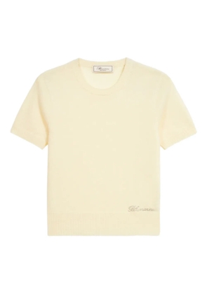Blumarine short-sleeve sweater - Neutrals