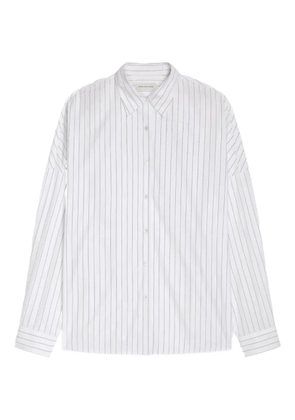 DRIES VAN NOTEN pinstripe shirt - White