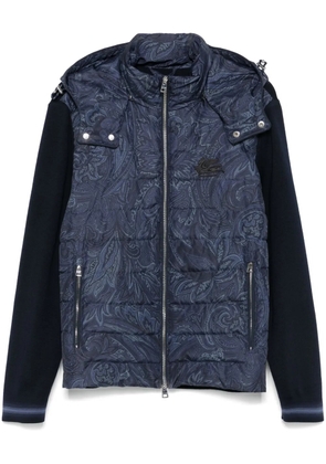 ETRO paisley-print jacket - Blue