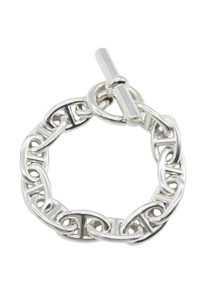 Hermès Pre-Owned 2010s Chaine d'Ancre TGM bracelet - Silver