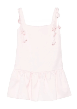 Self-Portrait taffeta mini dress - Pink