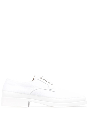 LEMAIRE lace-up block-heel Derby shoes - White