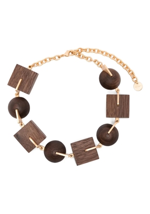 Cult Gaia Laguna necklace - Brown