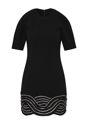 Rebecca Vallance Bellatrix puff-sleeves mini dress - Black