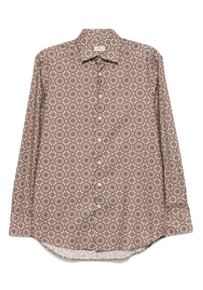 ETRO graphic-print shirt - Brown