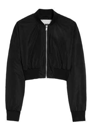Jil Sander padded zip-up bomber jacket - Black