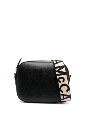 Stella McCartney mini Stella Logo crossbody bag - Black
