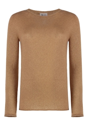 THE (Alphabet) crew neck sweater - Brown