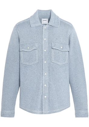 Barrie knitted overshirt - Blue