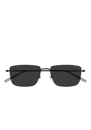 Montblanc square-frame sunglasses - Black