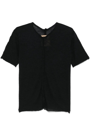 Uma Wang cashmere T-shirt - Black