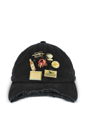 PROTOTYPES pin-badge baseball cap - Black