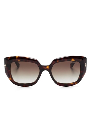 TOM FORD Eyewear Saltzman sunglasses - Black