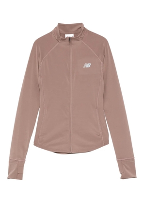 New Balance zip-front performance jacket - Brown
