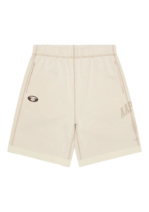 AAPE BY *A BATHING APE® graphic-print track shorts - Neutrals