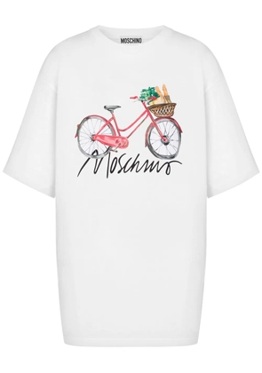 Moschino graphic-print T-shirt - White
