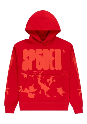 SP5DER X-Ray hoodie - Red