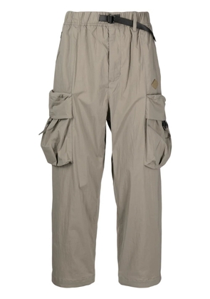 Spoonyard big pockets loose-cargo pants - Green