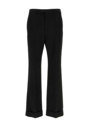 Valentino Garavani virgin-wool trousers - Black