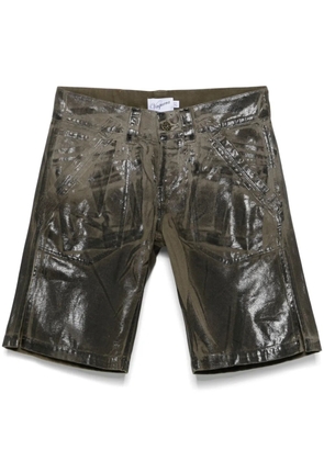 Vaquera coated shorts - Green