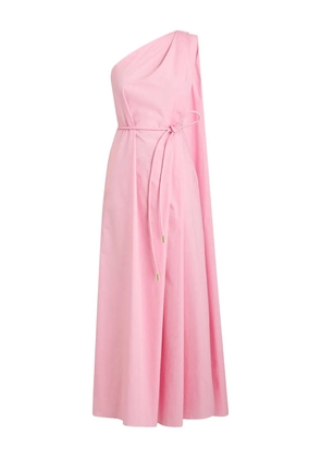 Scanlan Theodore Parachute one-shoulder midi dress - Pink