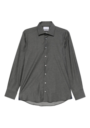 Sand mélange-effect shirt - Grey