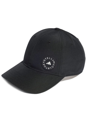 adidas by Stella McCartney logo-print cap - Black