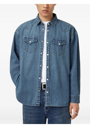 AllSaints Fenton chest-pockets shirt - Blue