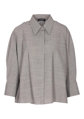 Fabiana Filippi front-button shirt - Grey
