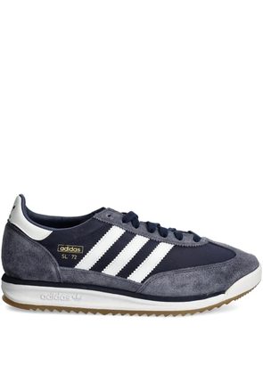 adidas three-stripe suede trainers - Blue