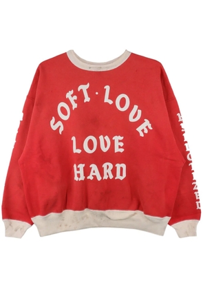 SAINT MXXXXXX Soft Love sweater - Red