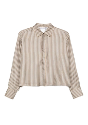 Max Mara Brama silk shirt - Brown