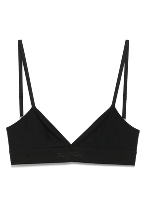 TOM FORD logo-underband bra - Black