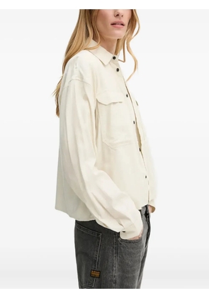 G-Star RAW pocket buttoned shirt - Neutrals