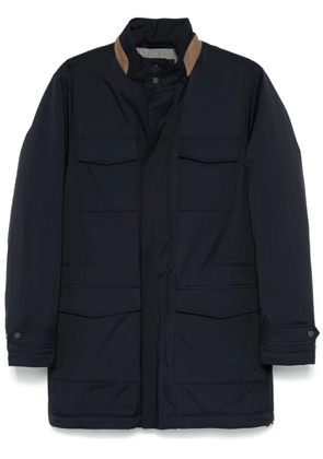 Kiton lightweight padded jacket - Blue