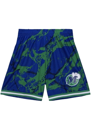 Mitchell & Ness 'NBA Dallas Mavericks 1998' basketball shorts - Blue