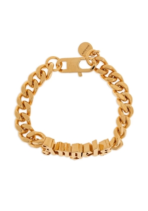 Palm Angels logo chain bracelet - Gold