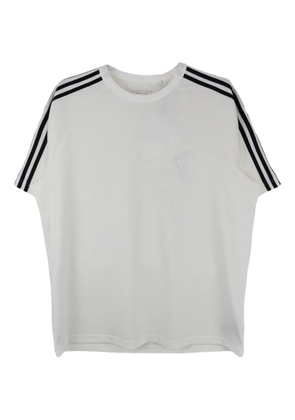 Y-3 three-stripe short-sleeve t-shirt - White
